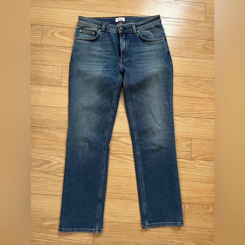 TOTEME Straight Leg Jeans